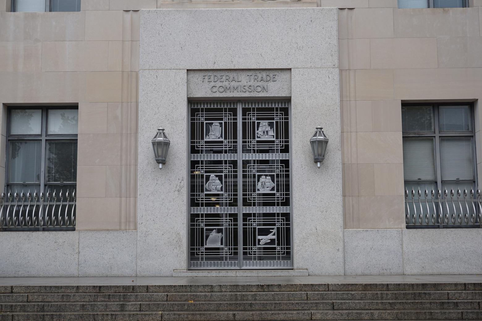 The Federal Trade Commission building entrance