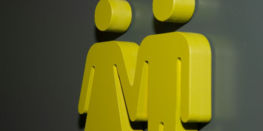 gender neutral bathroom sign
