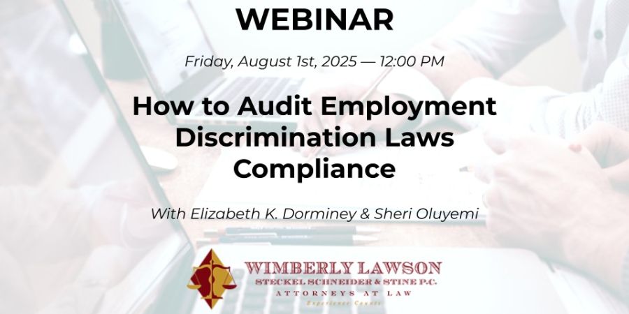 promo graphic, How to Audit Employment Discrimination Laws Compliance