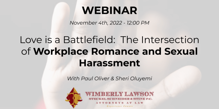 sexual harassment promo graphic