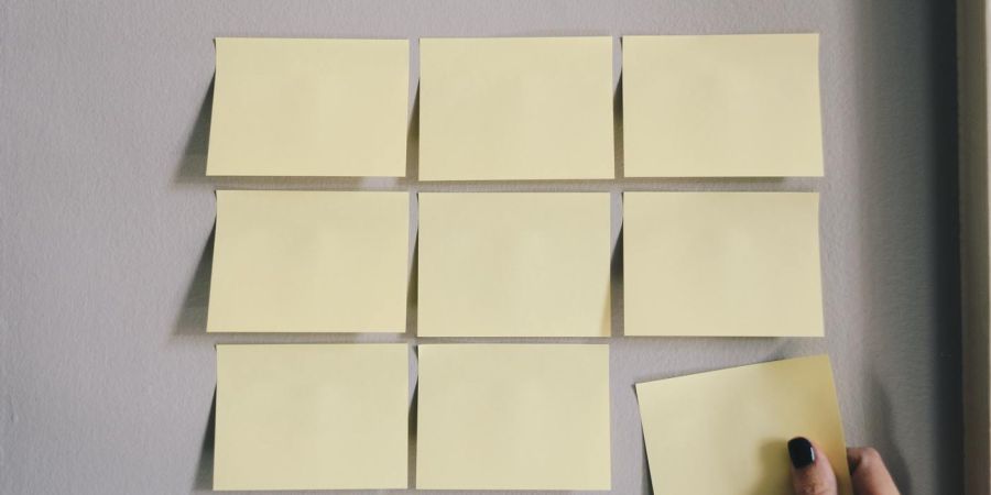 sticky notes