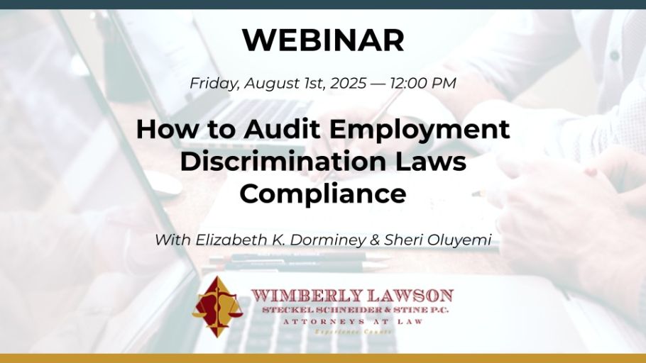 How to Audit Employment Discrimination Laws Compliance