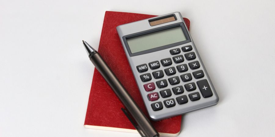 pen and calculator