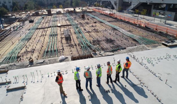 construction crew on project outdoors