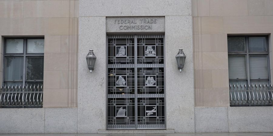 The Federal Trade Commission building entrance