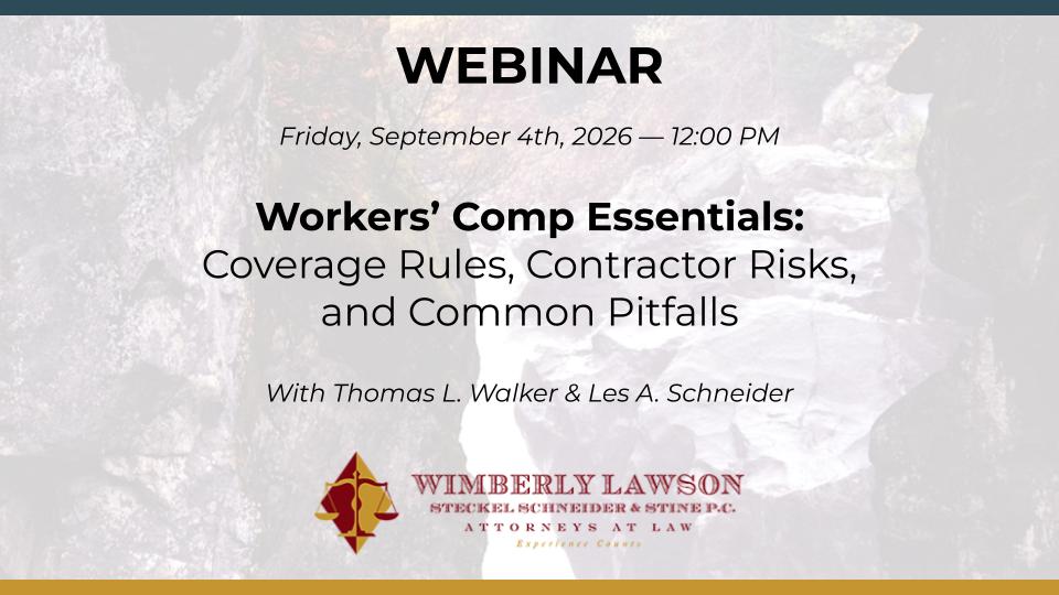 webinar, workers comp promo graphic