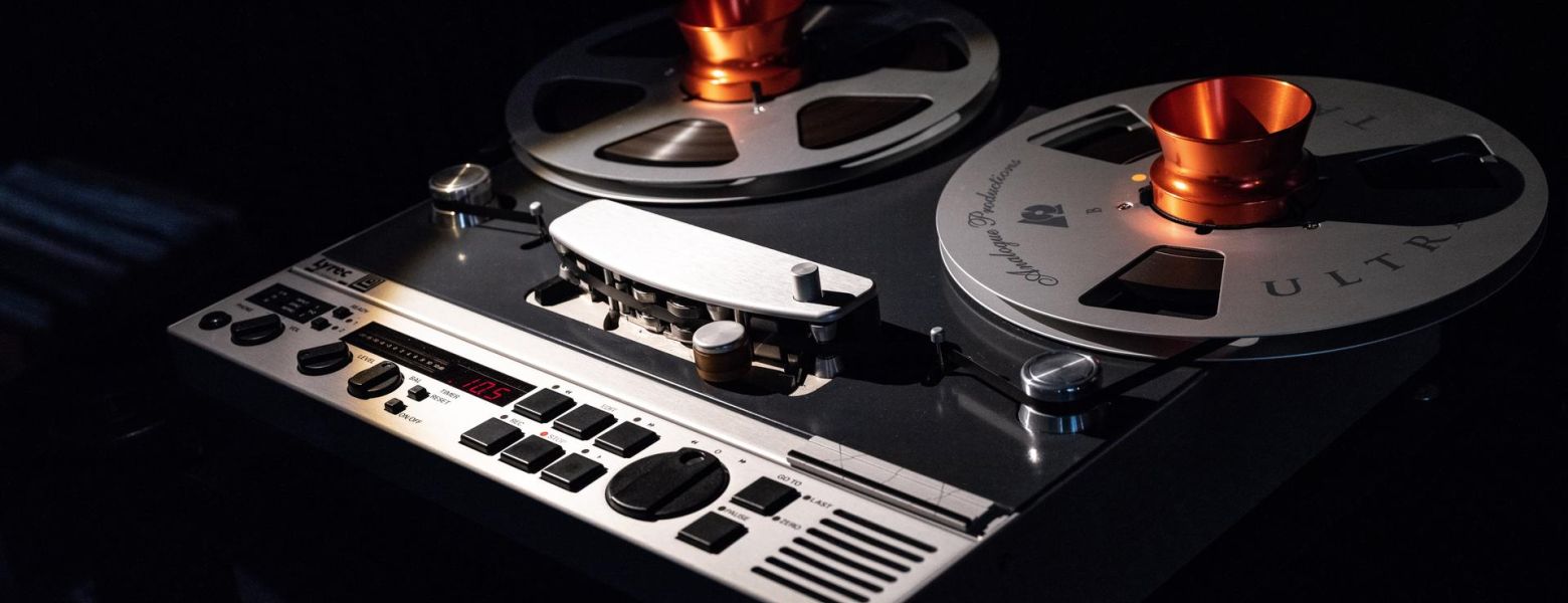 open reel machine during High End Munich 2018