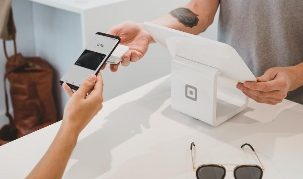 paying for item, indoors, business