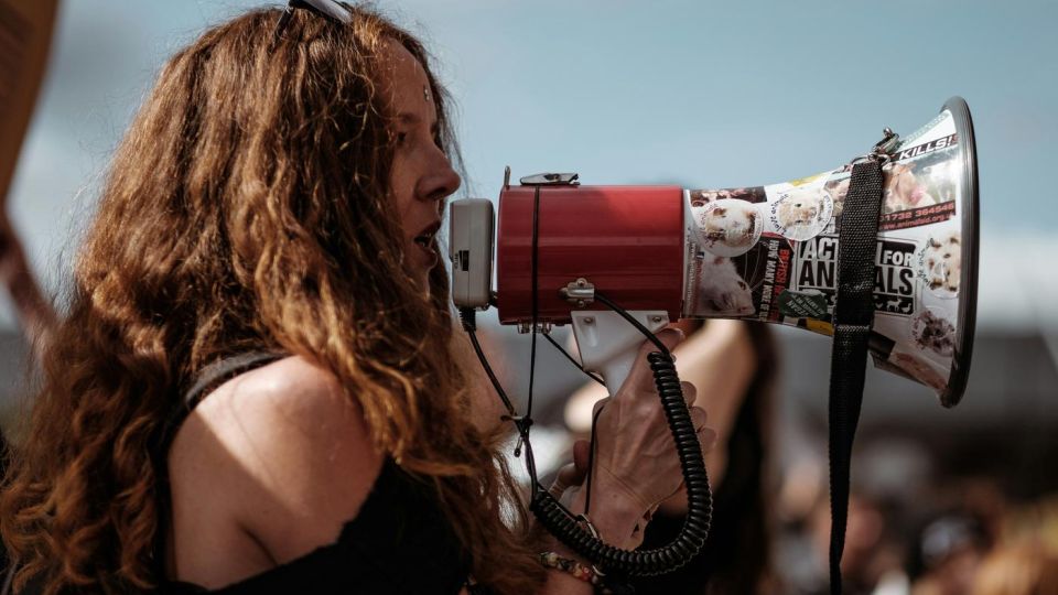 protester