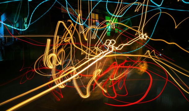 chaotic light lines