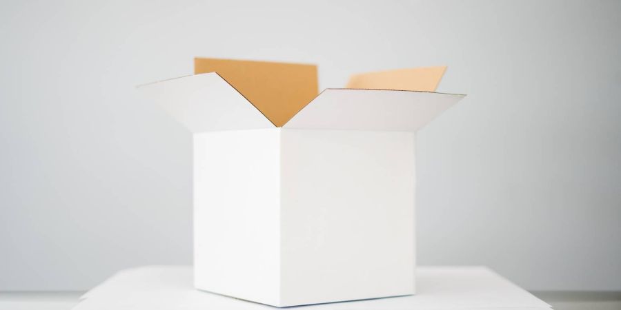 box on table indoors
