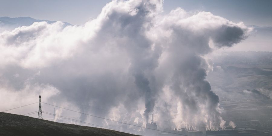 outdoors, clouds, power lines