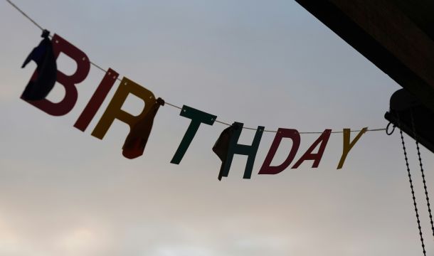 birthday sign