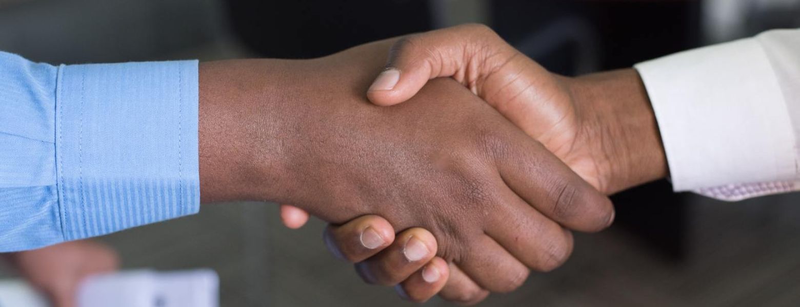 hand shaking, indoors