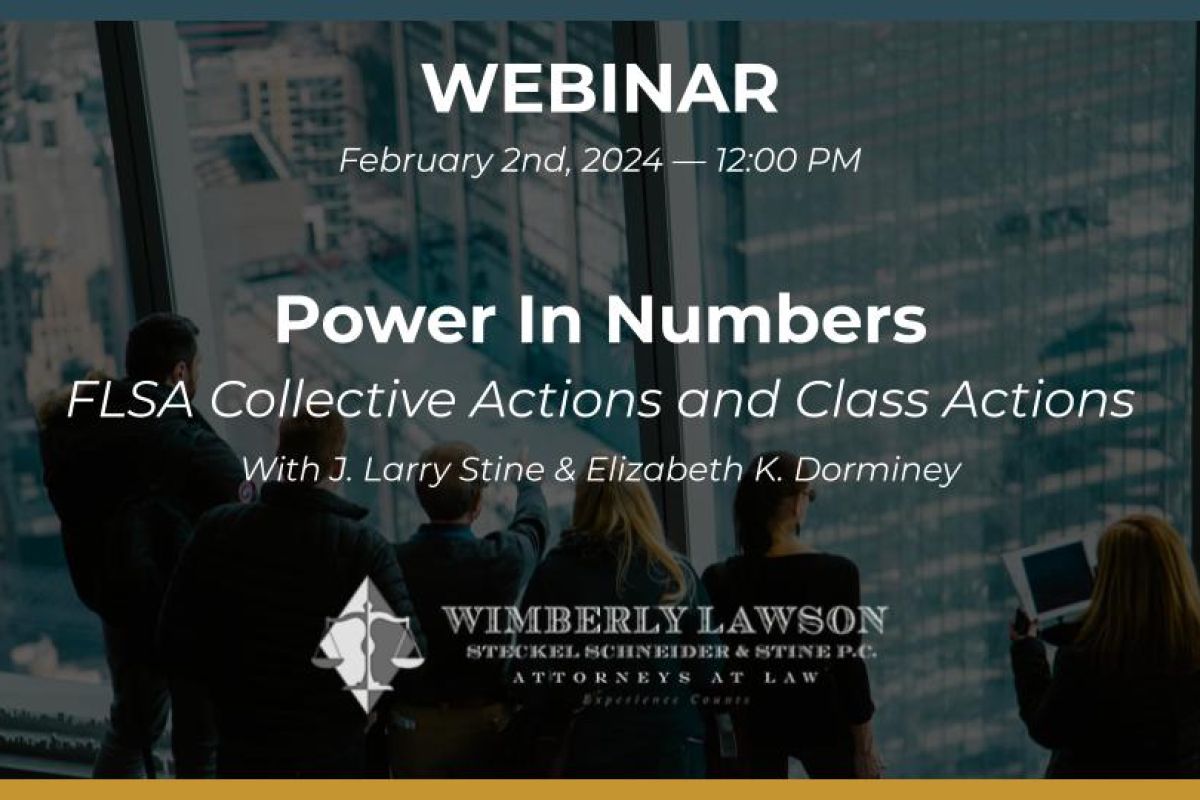 webinar promo graphic, group of people inside a skyscraper looking outside
