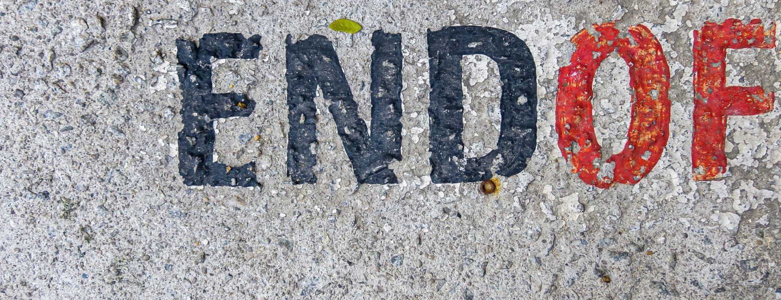 end of words, concrete