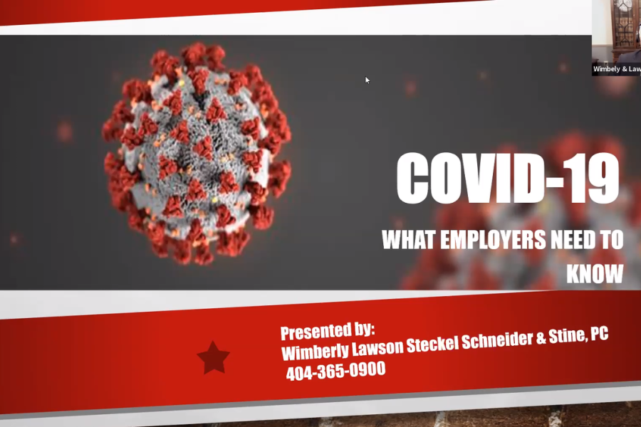 Webinar : Covid-19 What Employers Need to Know - April 1, 2020 2:00 pm