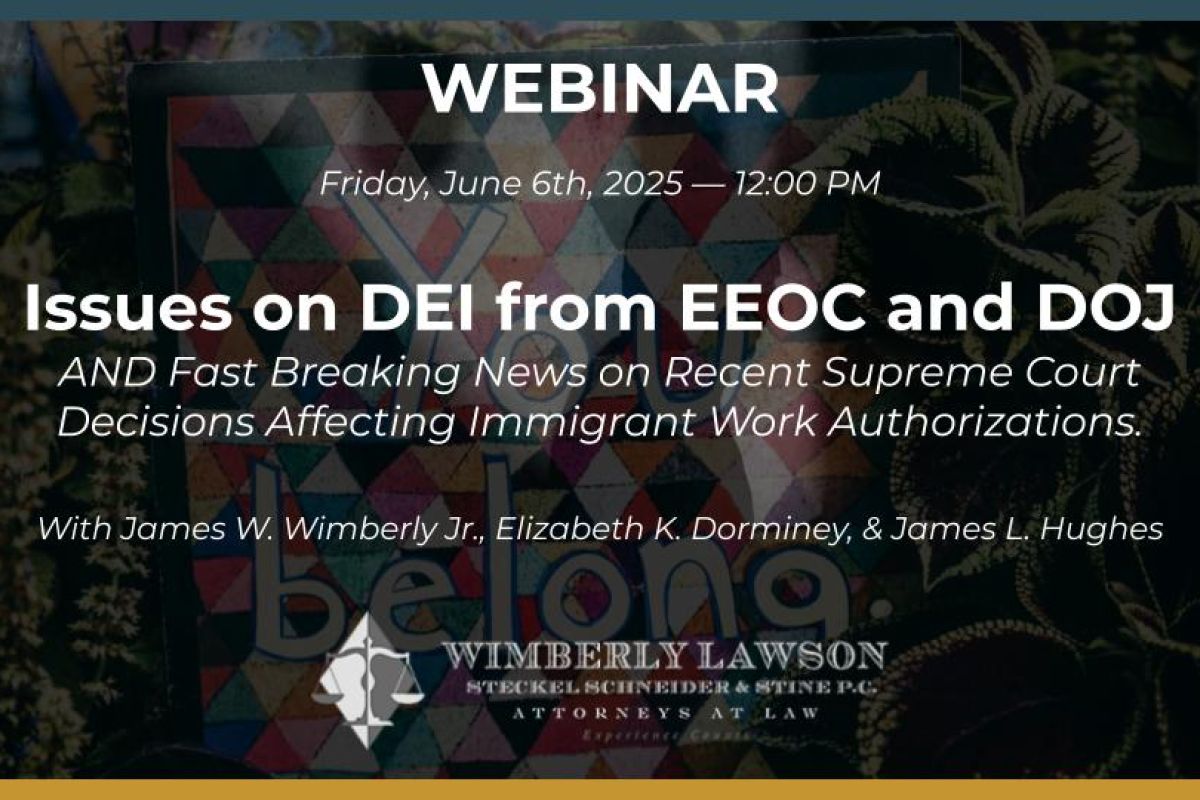 issues on dei promo webinar graphic