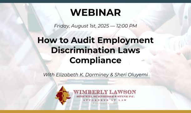 promo graphic, How to Audit Employment Discrimination Laws Compliance
