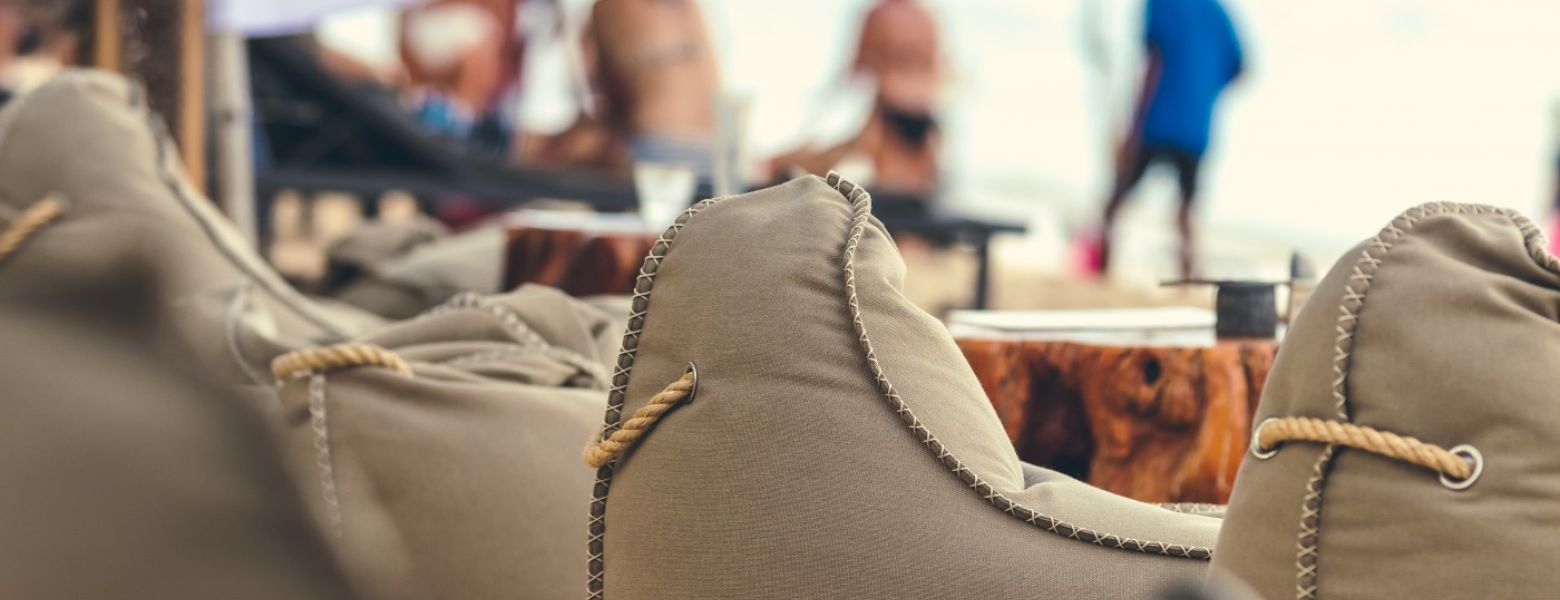 A group of young people in the background