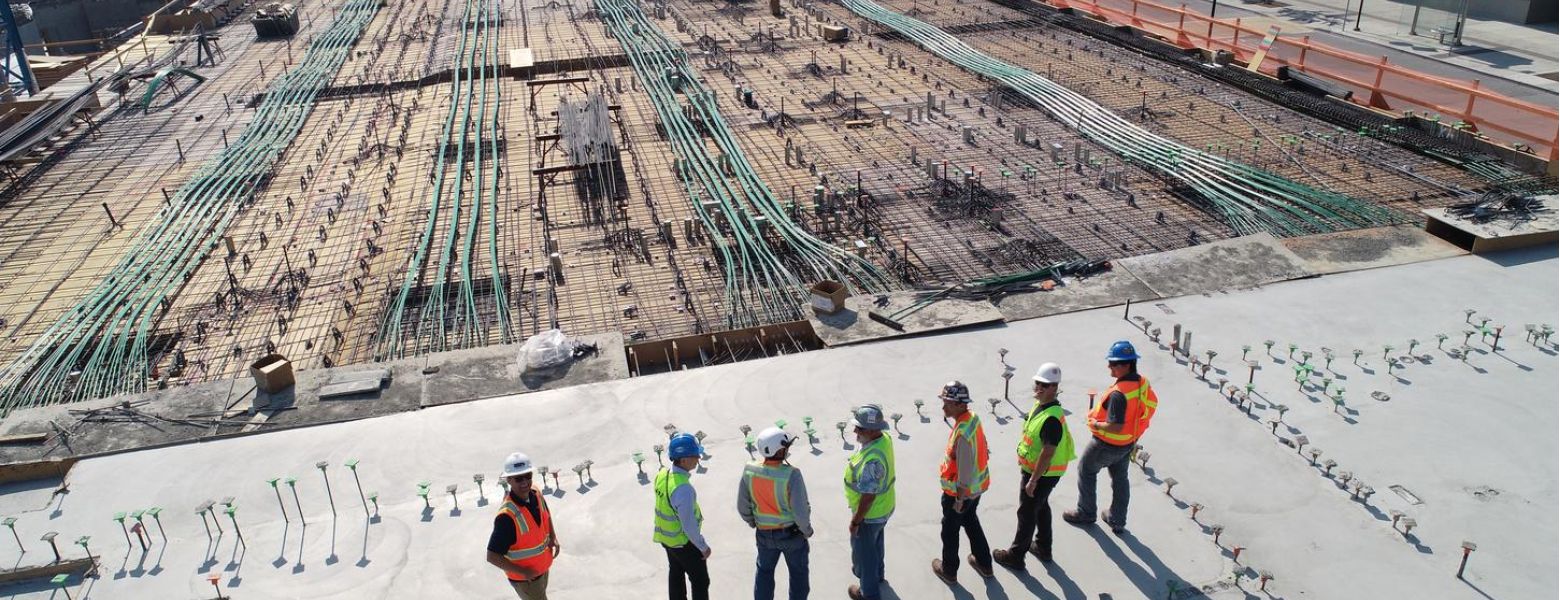 construction crew on project outdoors