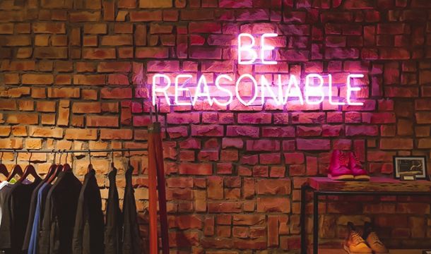 be reasonable