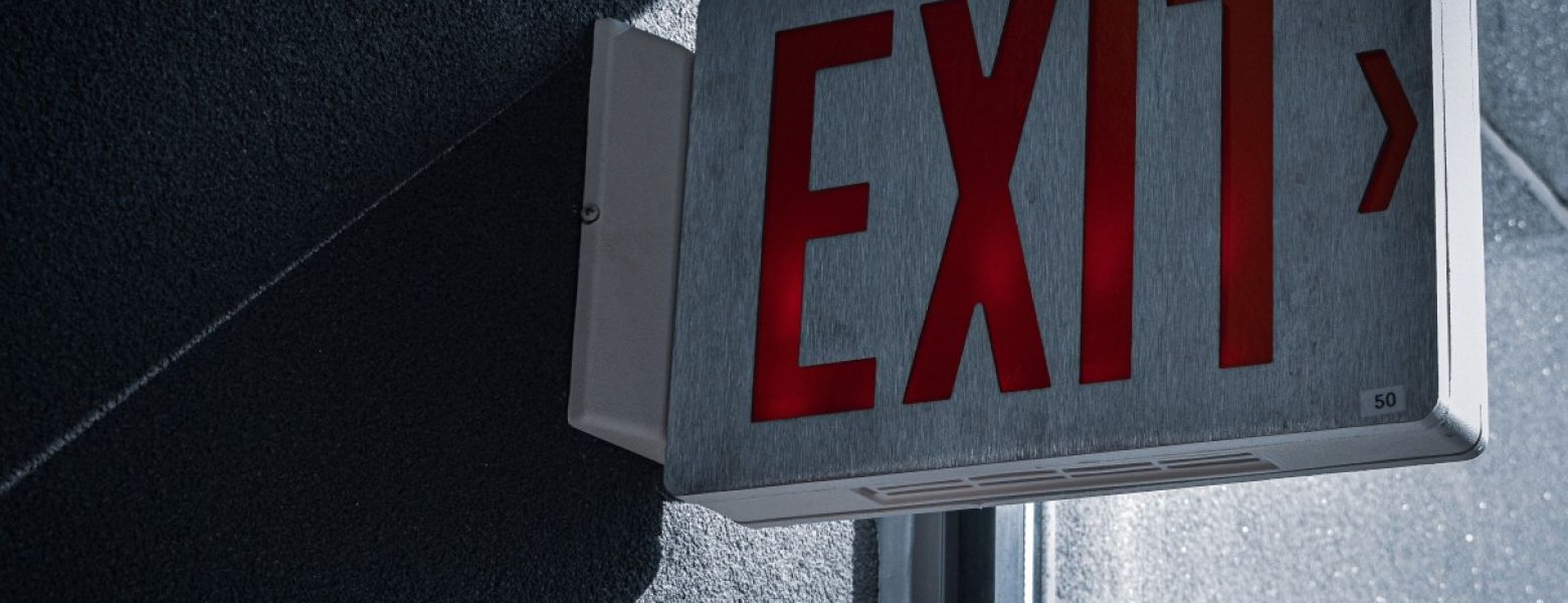 exit sign