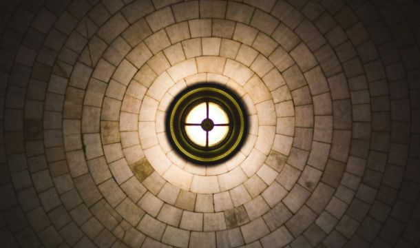 circulat light structure, brick