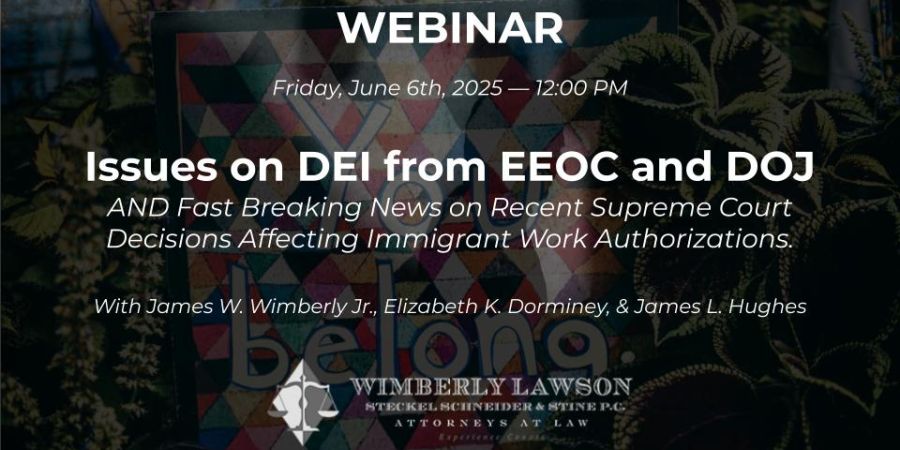 issues on dei promo webinar graphic
