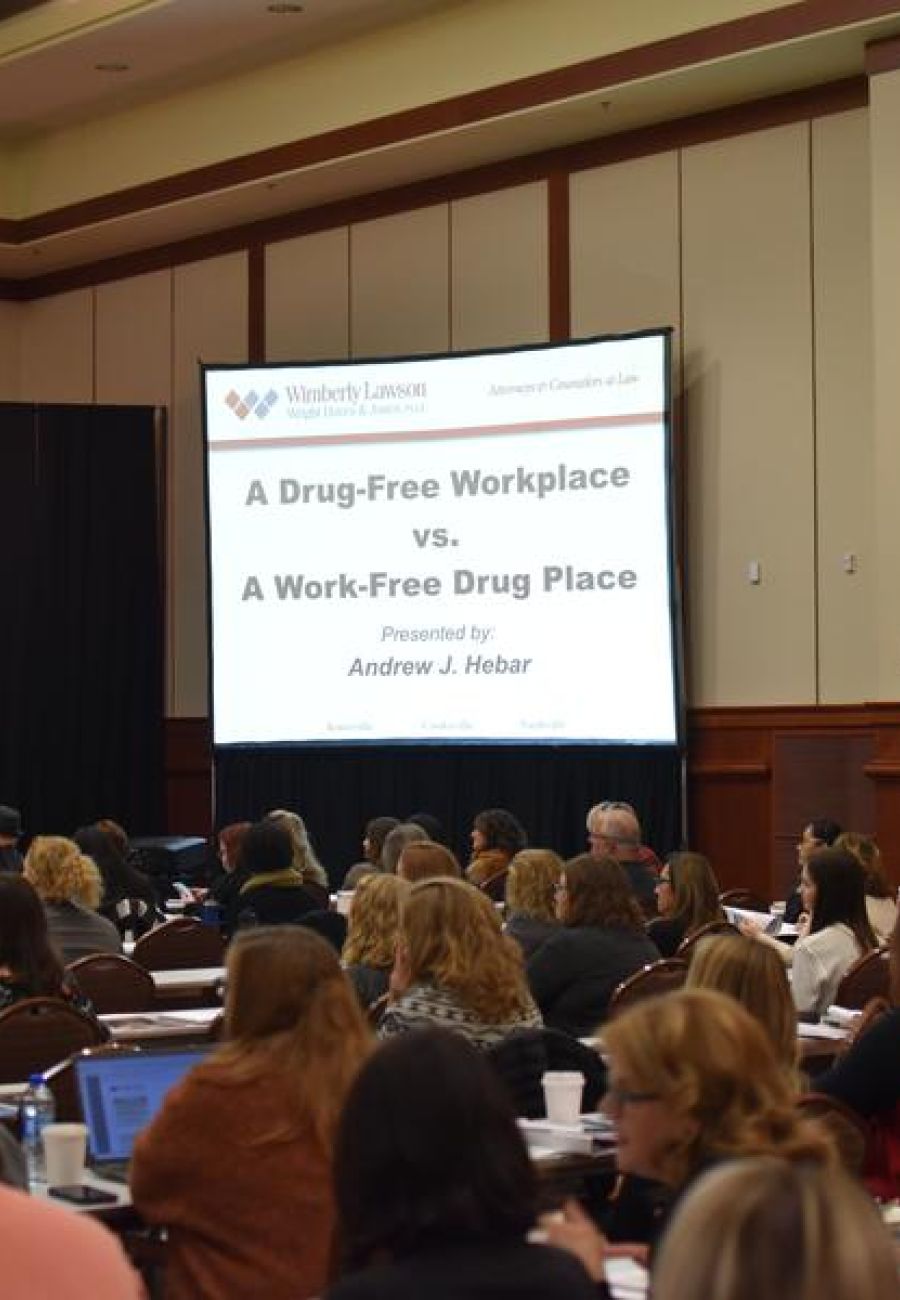 Attendees at the conference.