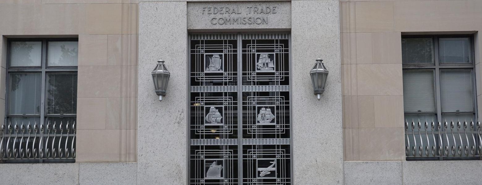 The Federal Trade Commission building entrance