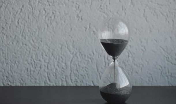 hourglass indoors