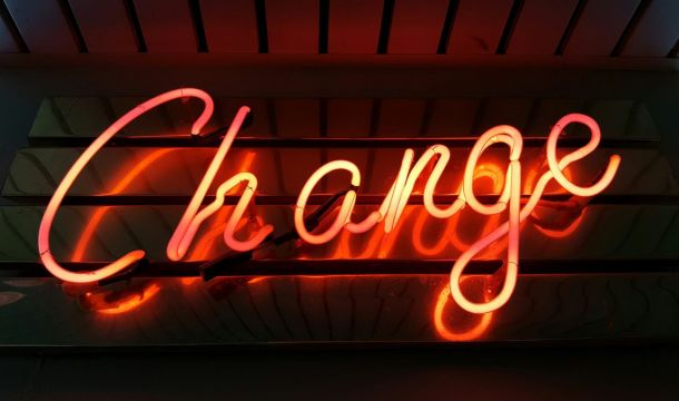 change neon sign