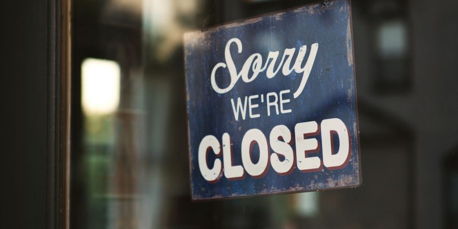 sorry we're closed