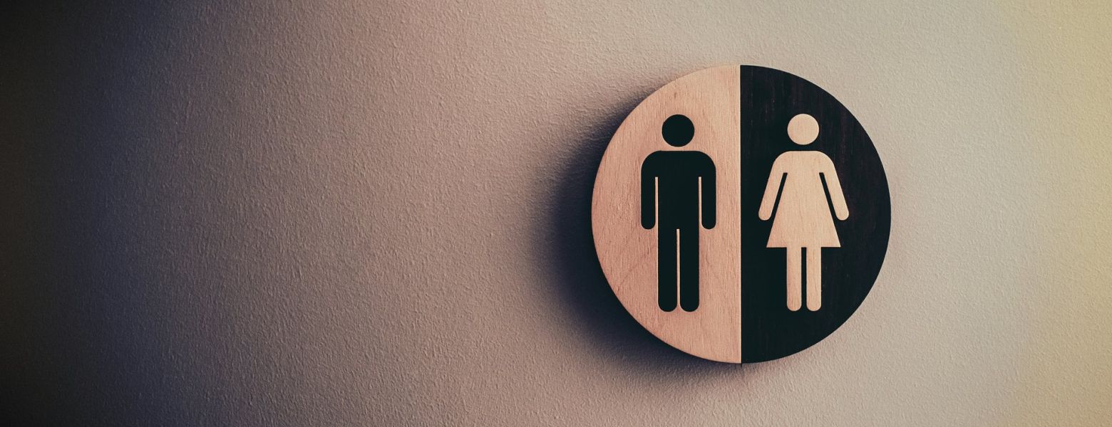 male, femal, bathroom sign