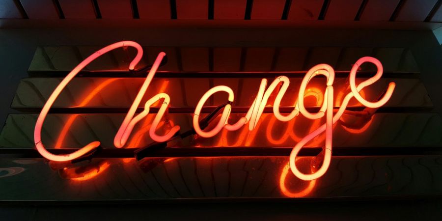 change neon sign