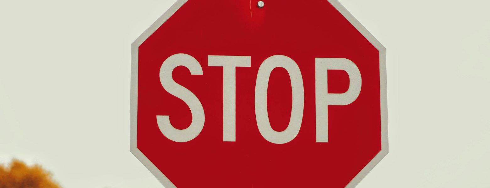 stop sign, outdoors