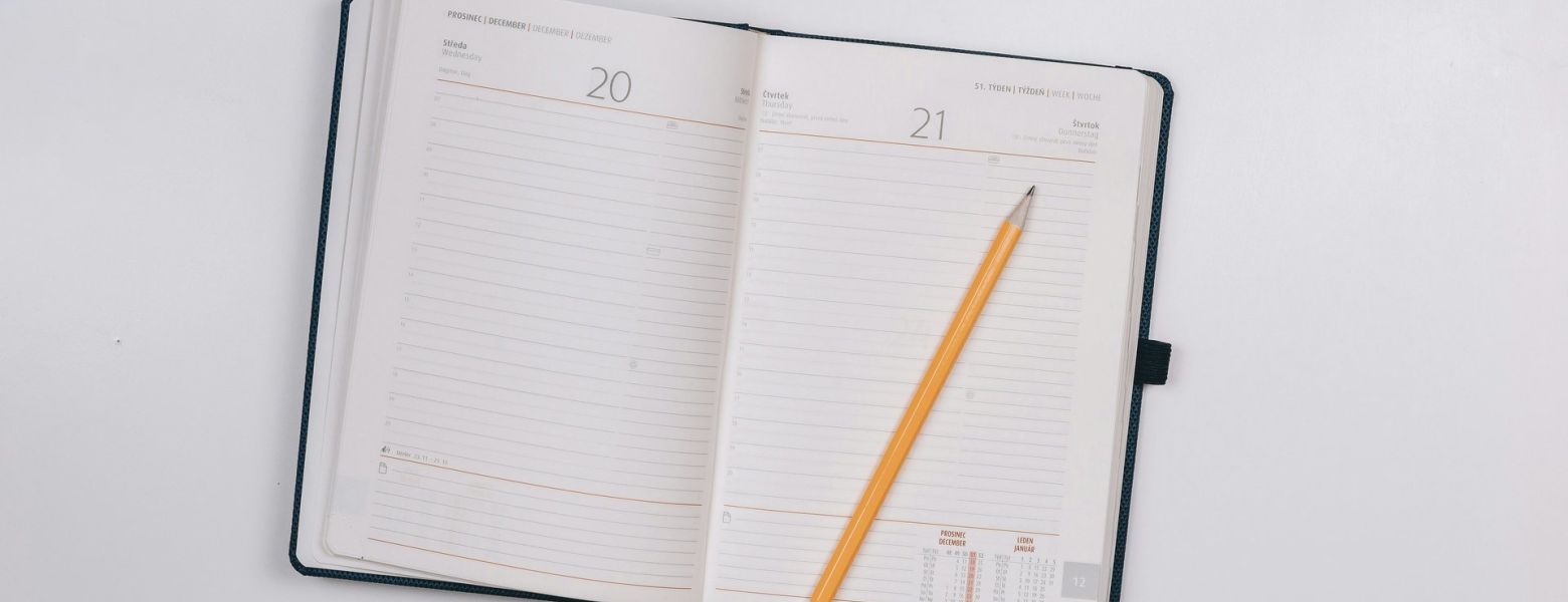 calendar notebook