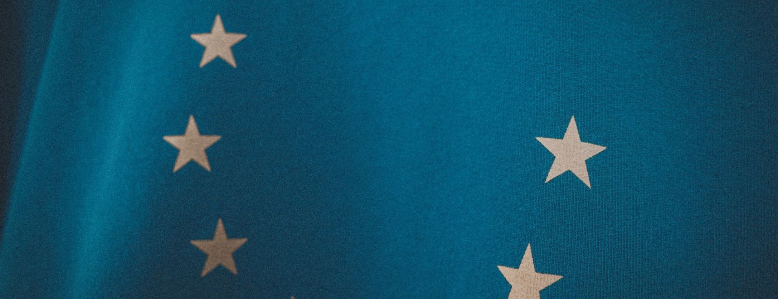circle of stars, blue cloth