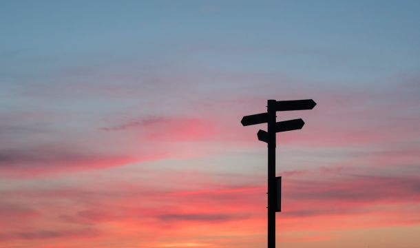 sunset, signs