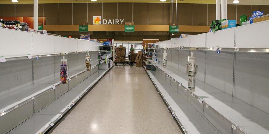grocery store shortage